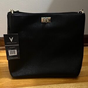 Vanessa Williams Black Shoulder Hobo Bag